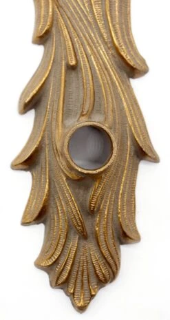 Pair Of Brass Art Nouveau Filigree Door Or Elevator Plates 16 Pair Of Brass Art Nouveau Filigree Door Or Elevator Plates -OGT Sale Store q279210 07