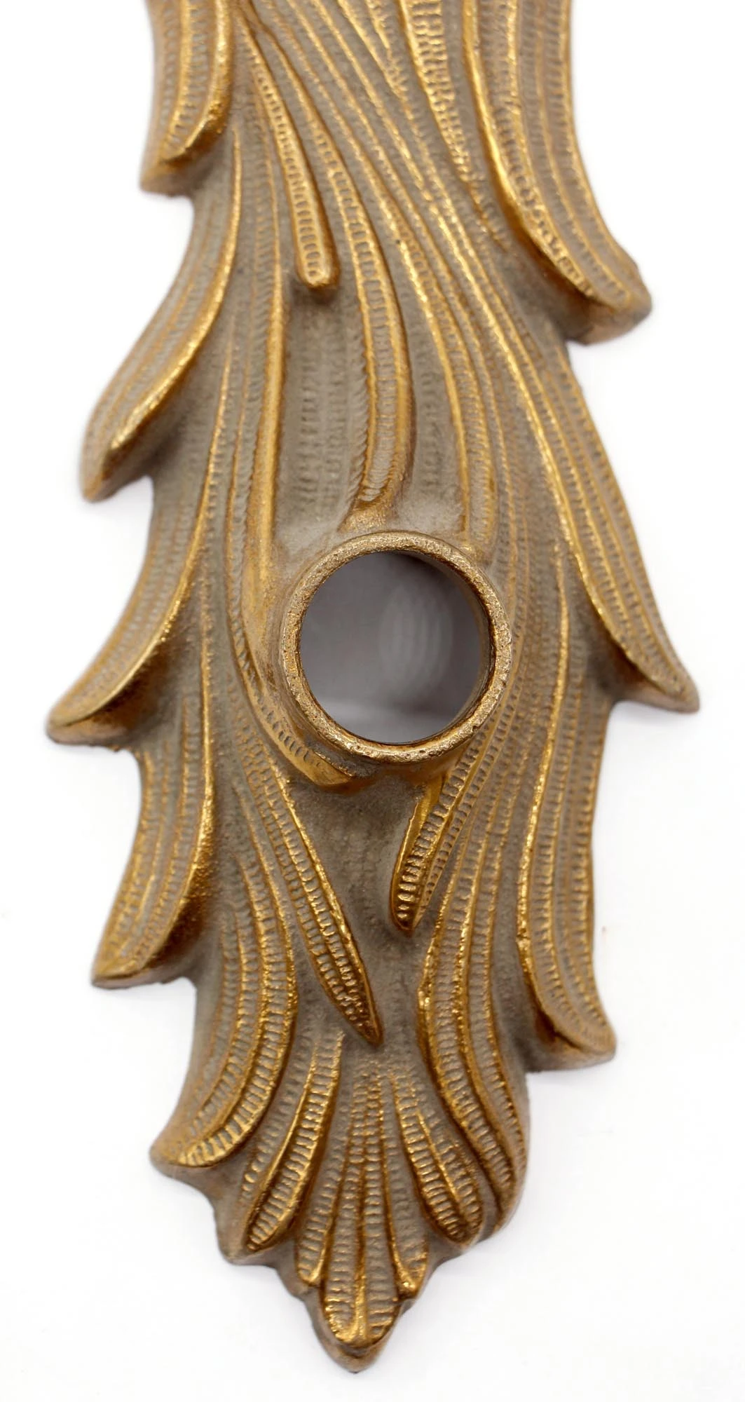 Pair Of Brass Art Nouveau Filigree Door Or Elevator Plates 9 Pair Of Brass Art Nouveau Filigree Door Or Elevator Plates - Image 7