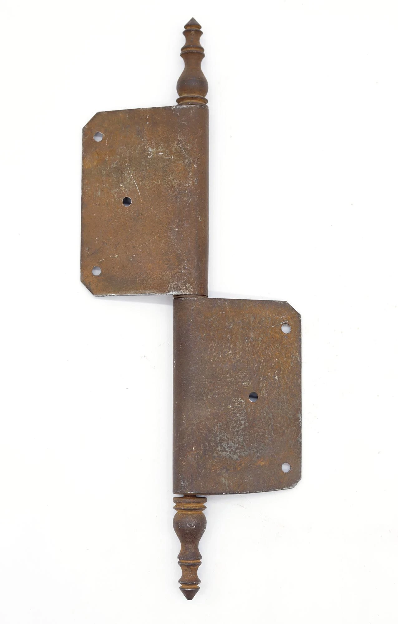 Antique 9.625 X 4.25 Cast Iron Steeple Tips Door Hinges 8 Antique 9.625 X 4.25 Cast Iron Steeple Tips Door Hinges - Image 6