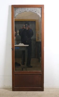 Art Deco Repurposed Cabinet Door Dressing Mirror -OGT Sale Store q279256 08