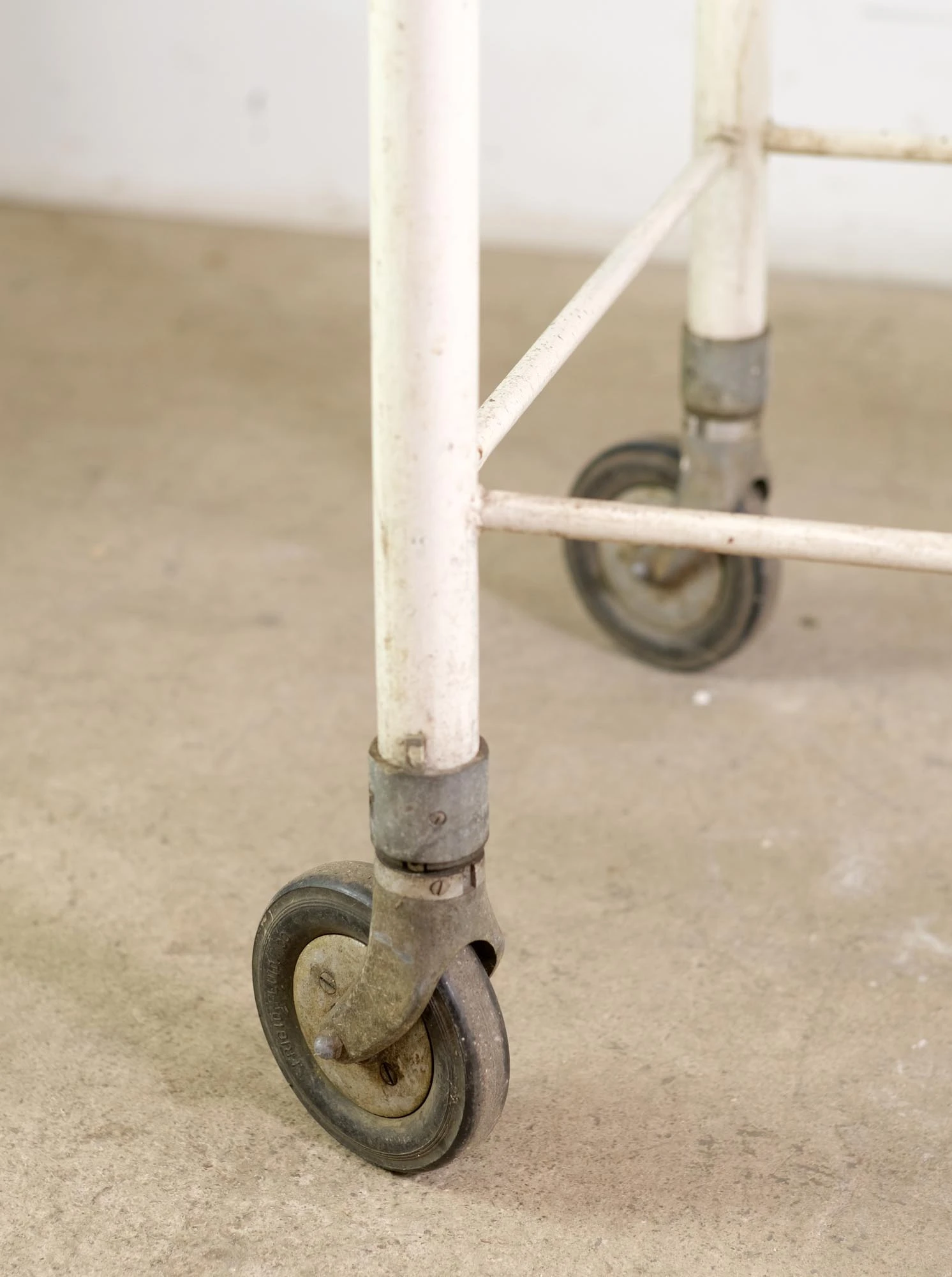 Reclaimed Slanted Top Industrial Steel Table Base 6 Reclaimed Slanted Top Industrial Steel Table Base - Image 4