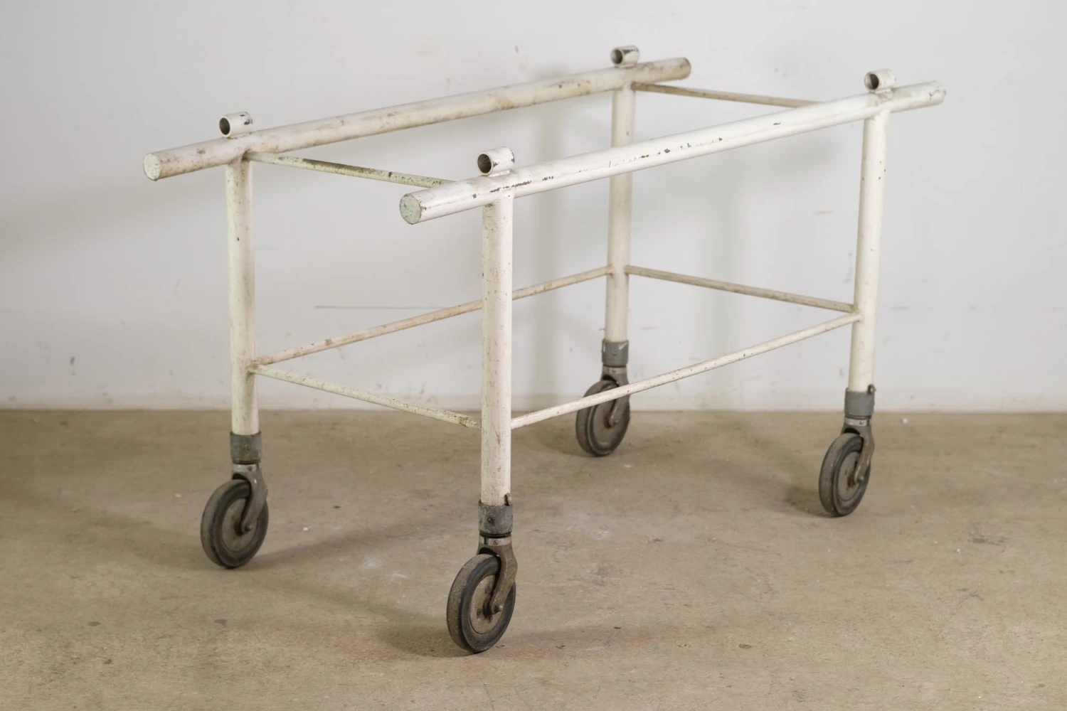 Reclaimed Slanted Top Industrial Steel Table Base 8 Reclaimed Slanted Top Industrial Steel Table Base - Image 6