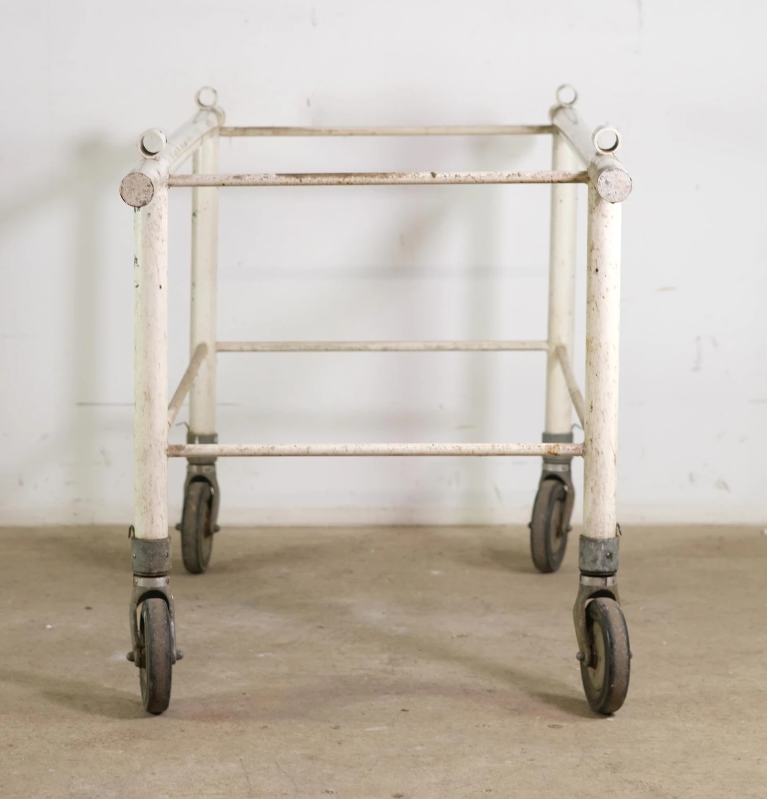 Reclaimed Slanted Top Industrial Steel Table Base 9 Reclaimed Slanted Top Industrial Steel Table Base - Image 7