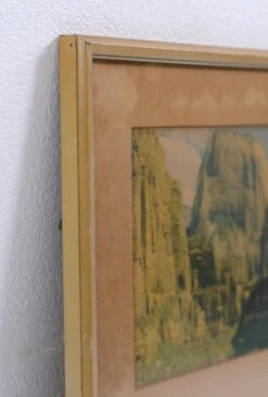 1940s Zion Canyon National Park Framed Photograph 11 1940s Zion Canyon National Park Framed Photograph -OGT Sale Store q279276 04