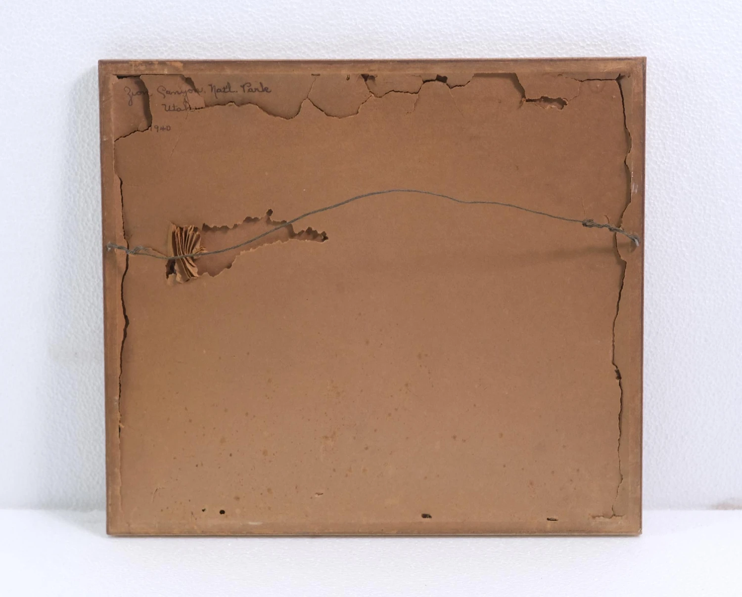 1940s Zion Canyon National Park Framed Photograph 7 1940s Zion Canyon National Park Framed Photograph - Image 5