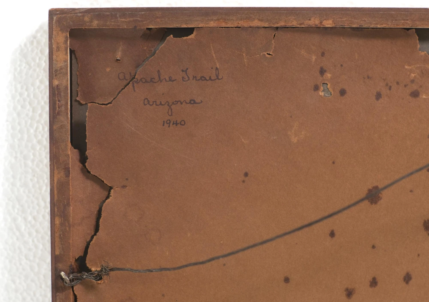 1940s Apache Trail Arizona Framed Photograph 9 1940s Apache Trail Arizona Framed Photograph - Image 7