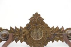 Set Of 4 Antique Stamped Brass Foliate Bail Drawer Pulls 16 Set Of 4 Antique Stamped Brass Foliate Bail Drawer Pulls -OGT Sale Store q279825 06