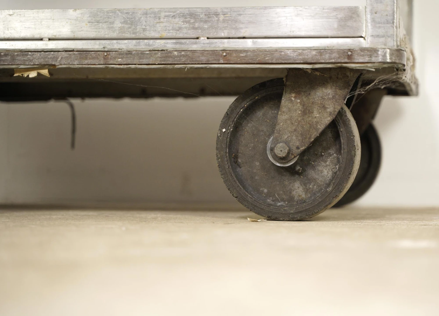 Reclaimed 3 Tier Stainless Steel Service Cart With Handle 9 Reclaimed 3 Tier Stainless Steel Service Cart With Handle - Image 7