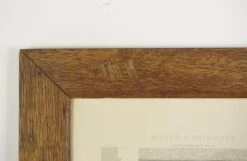 Oak Framed 19th Century Architectural Print Of Lateral Door Of Saint-Nicolas Du Chardonnet By Cesar Denis Daly 16 Oak Framed 19th Century Architectural Print Of Lateral Door Of Saint-Nicolas Du Chardonnet By Cesar Denis Daly -OGT Sale Store q279849 04