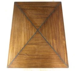 Vintage Modern 42.25 In. Rosewood Steel Coffee Table 14 Vintage Modern 42.25 In. Rosewood Steel Coffee Table -OGT Sale Store q279882 04