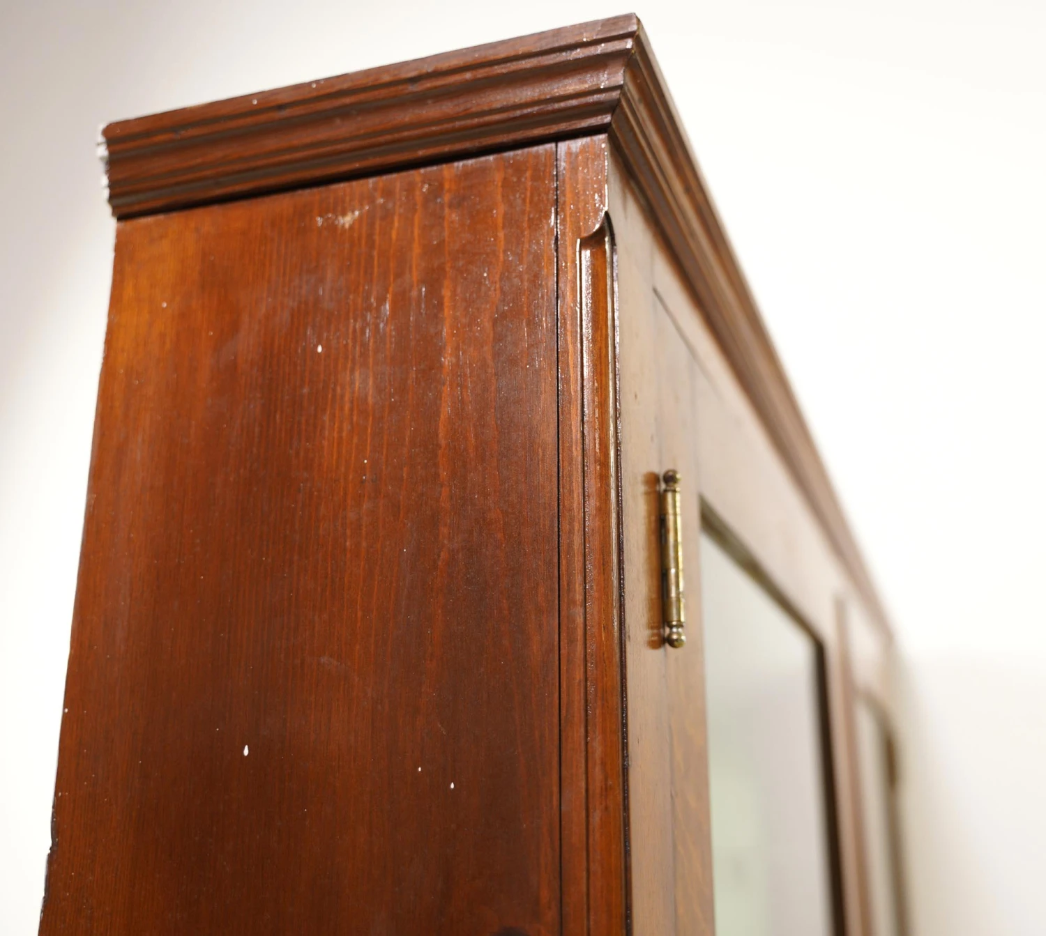 Reclaimed Peg Board Storage Glass Doors Wall Cabinet 13 Reclaimed Peg Board Storage Glass Doors Wall Cabinet - Image 11