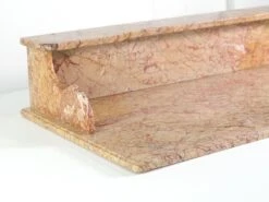 Reclaimed 4 Ft. Red & Orange Marble Desktop With Shelf 14 Reclaimed 4 Ft. Red & Orange Marble Desktop With Shelf -OGT Sale Store q279897 04