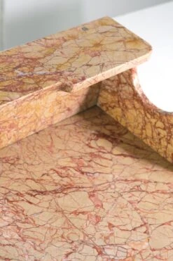 Reclaimed 4 Ft. Red & Orange Marble Desktop With Shelf 16 Reclaimed 4 Ft. Red & Orange Marble Desktop With Shelf -OGT Sale Store q279897 06