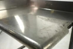 Reclaimed Commercial Stainless Steel Corner Work Table 21 Reclaimed Commercial Stainless Steel Corner Work Table -OGT Sale Store q279920 05