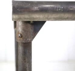 Reclaimed Commercial Stainless Steel Corner Work Table 22 Reclaimed Commercial Stainless Steel Corner Work Table -OGT Sale Store q279920 06