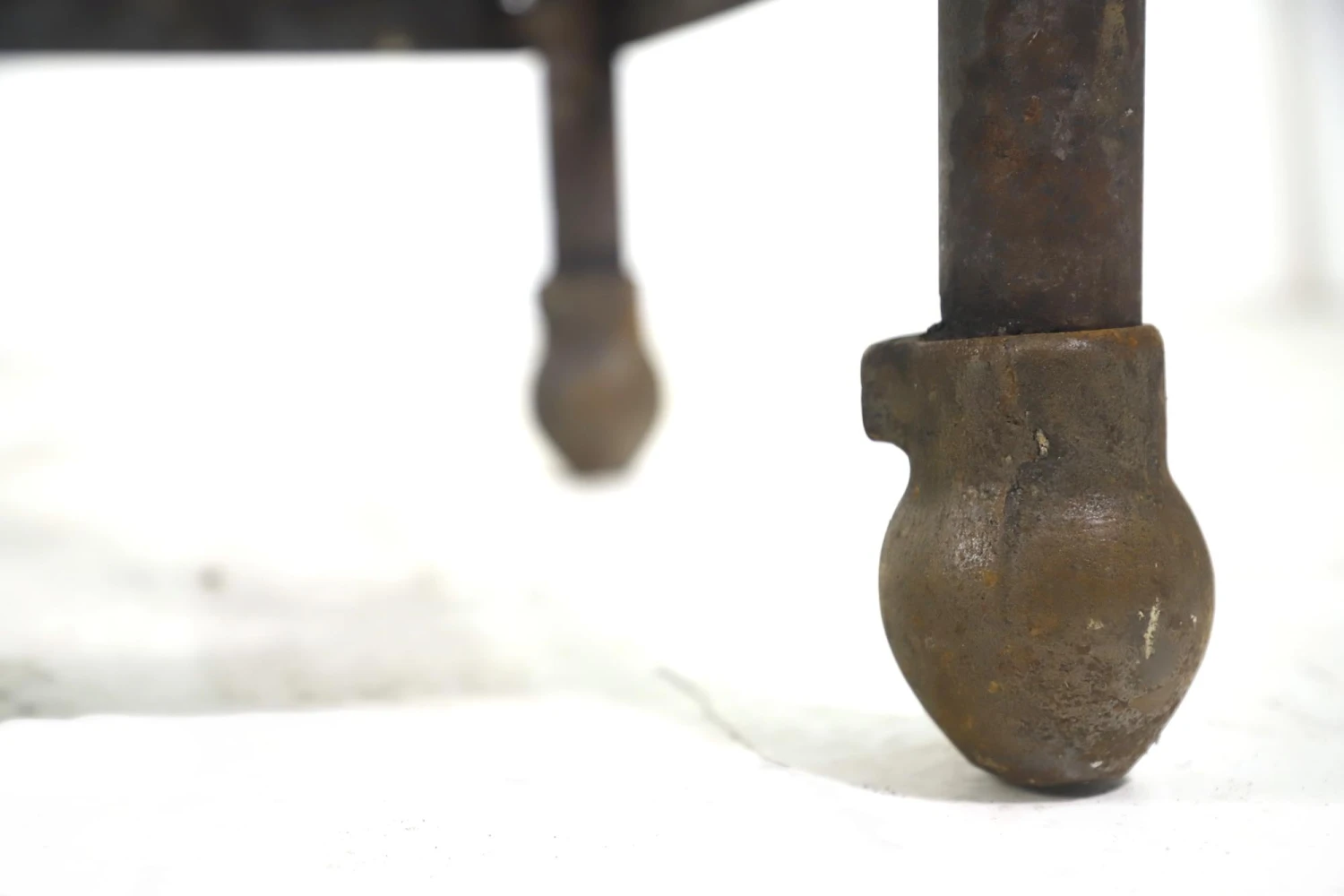 Reclaimed Commercial Stainless Steel Corner Work Table 12 Reclaimed Commercial Stainless Steel Corner Work Table - Image 10