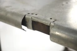 Reclaimed Commercial Stainless Steel Corner Work Table 31 Reclaimed Commercial Stainless Steel Corner Work Table -OGT Sale Store q279920 15