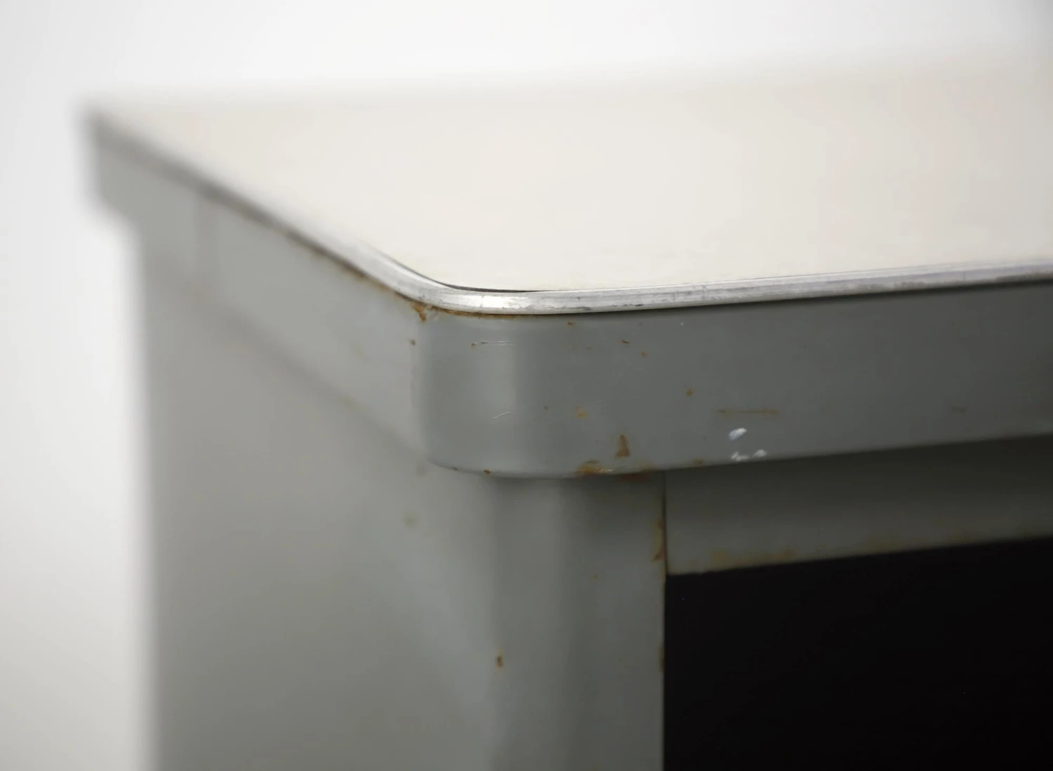 Reclaimed Gray 29.75 In. Steel Office Sideboard Shelf 6 Reclaimed Gray 29.75 In. Steel Office Sideboard Shelf - Image 4