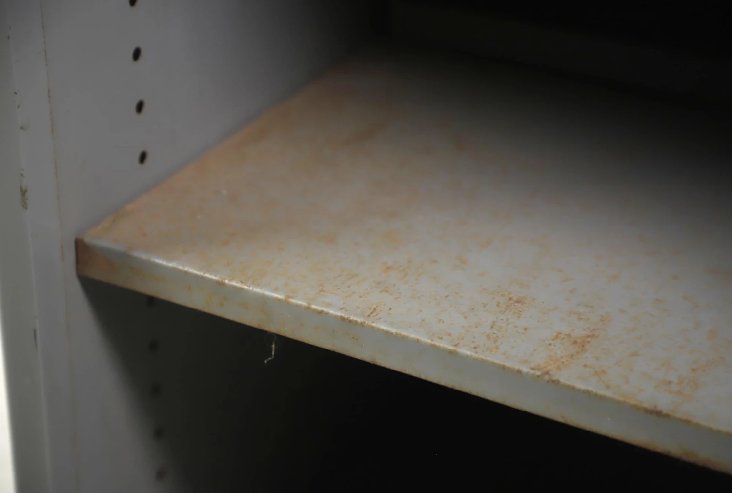 Reclaimed Gray 29.75 In. Steel Office Sideboard Shelf 7 Reclaimed Gray 29.75 In. Steel Office Sideboard Shelf - Image 5