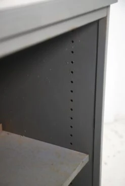 Reclaimed Gray 29.75 In. Steel Office Sideboard Shelf 18 Reclaimed Gray 29.75 In. Steel Office Sideboard Shelf -OGT Sale Store q279923 07