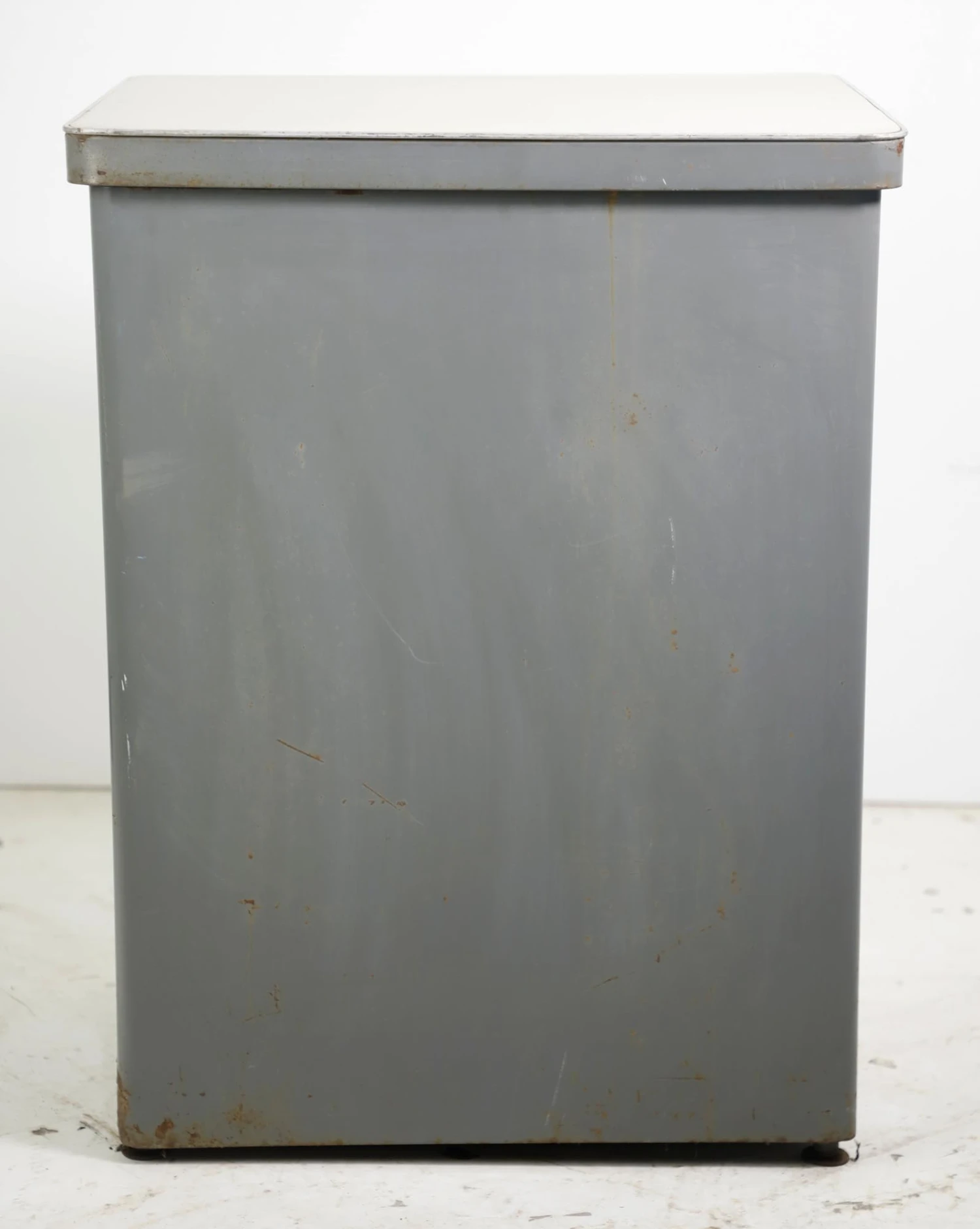 Reclaimed Gray 29.75 In. Steel Office Sideboard Shelf 10 Reclaimed Gray 29.75 In. Steel Office Sideboard Shelf - Image 8