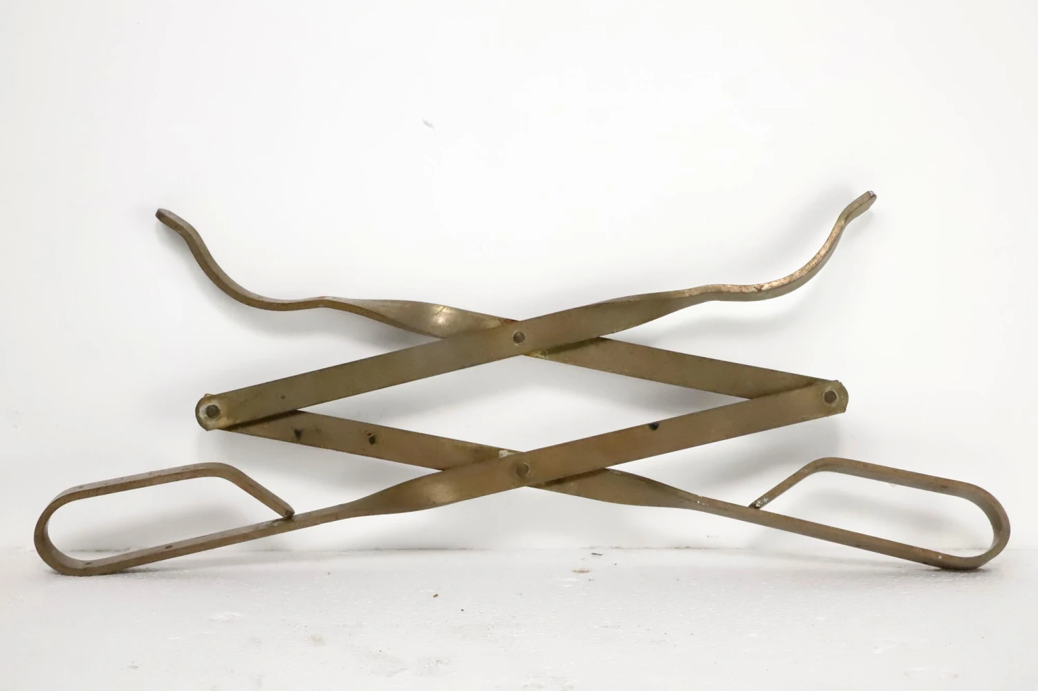 Vintage Bronze Finish Steel 27 In. Fireplace Tong 7 Vintage Bronze Finish Steel 27 In. Fireplace Tong - Image 5