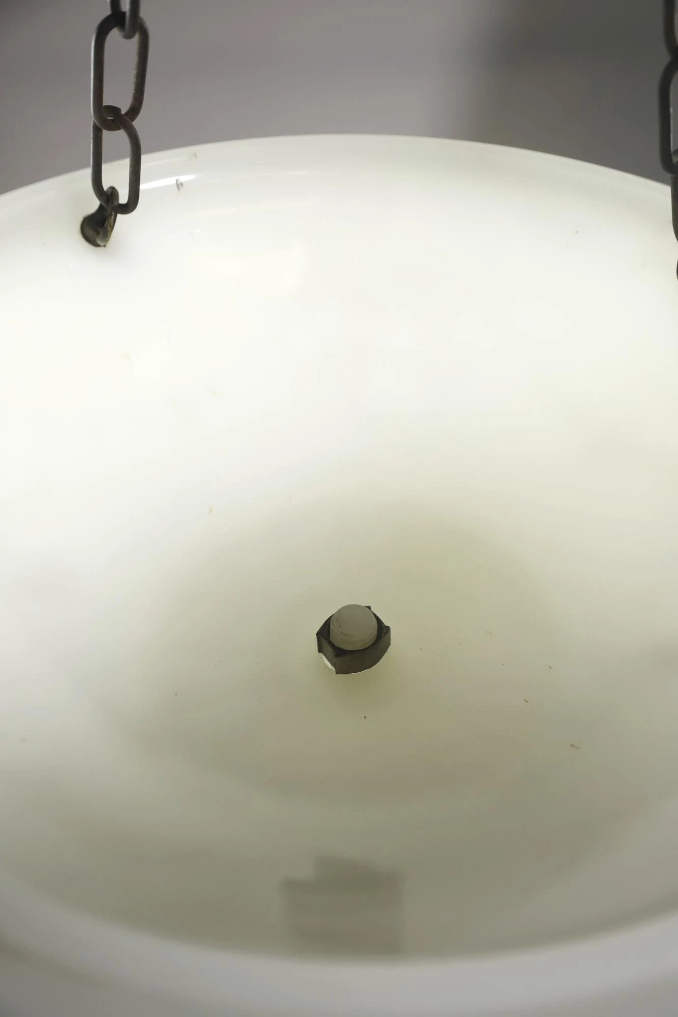 Victorian Molded Milk Glass Hanging Pendant Light 10 Victorian Molded Milk Glass Hanging Pendant Light - Image 8