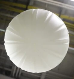 Victorian Ridged Milk Glass Hanging Pendant Light 17 Victorian Ridged Milk Glass Hanging Pendant Light -OGT Sale Store q279983 07