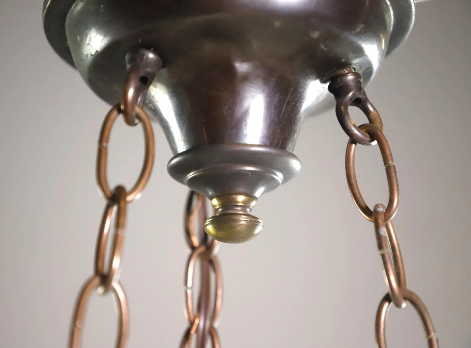 Victorian Ridged Milk Glass Hanging Pendant Light 10 Victorian Ridged Milk Glass Hanging Pendant Light - Image 8