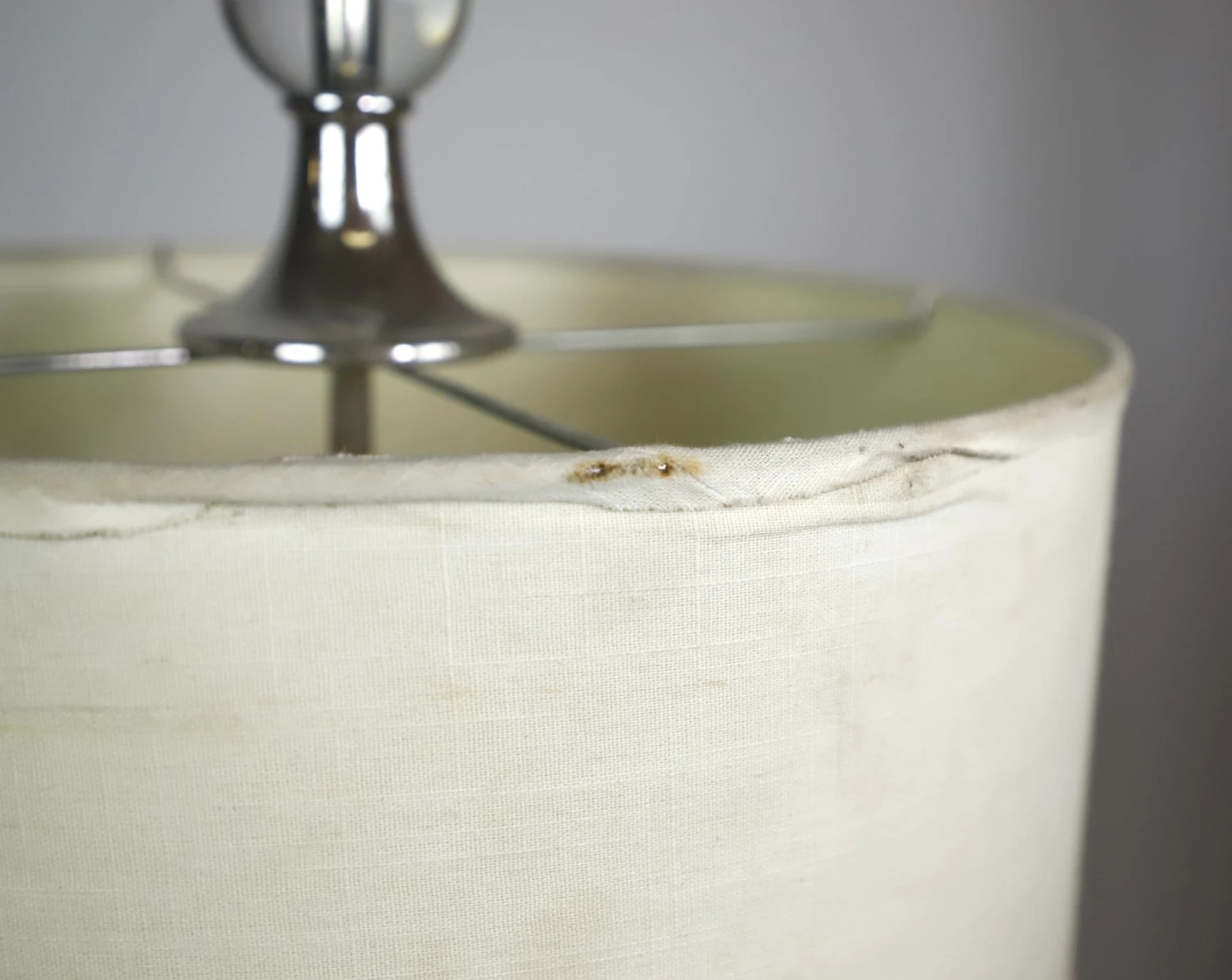 Modern White Hand Blown Glass Flush Mount Pendant Light 7 Modern White Hand Blown Glass Flush Mount Pendant Light - Image 5