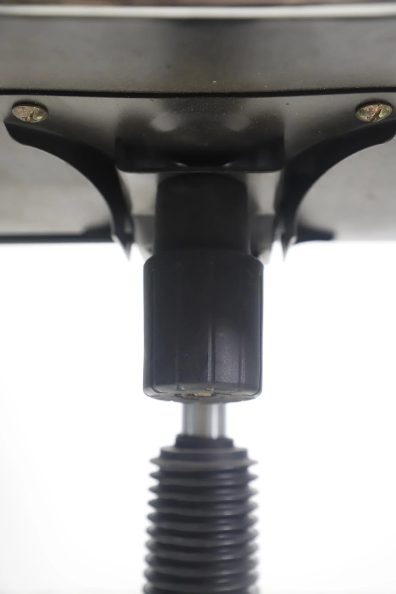 Contemporary Black Faux Leather Office Chair With Metallic Lining 11 Contemporary Black Faux Leather Office Chair With Metallic Lining - Image 9