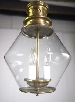 1930s Neoclassical Polished Brass Lantern Light -OGT Sale Store q279993 09