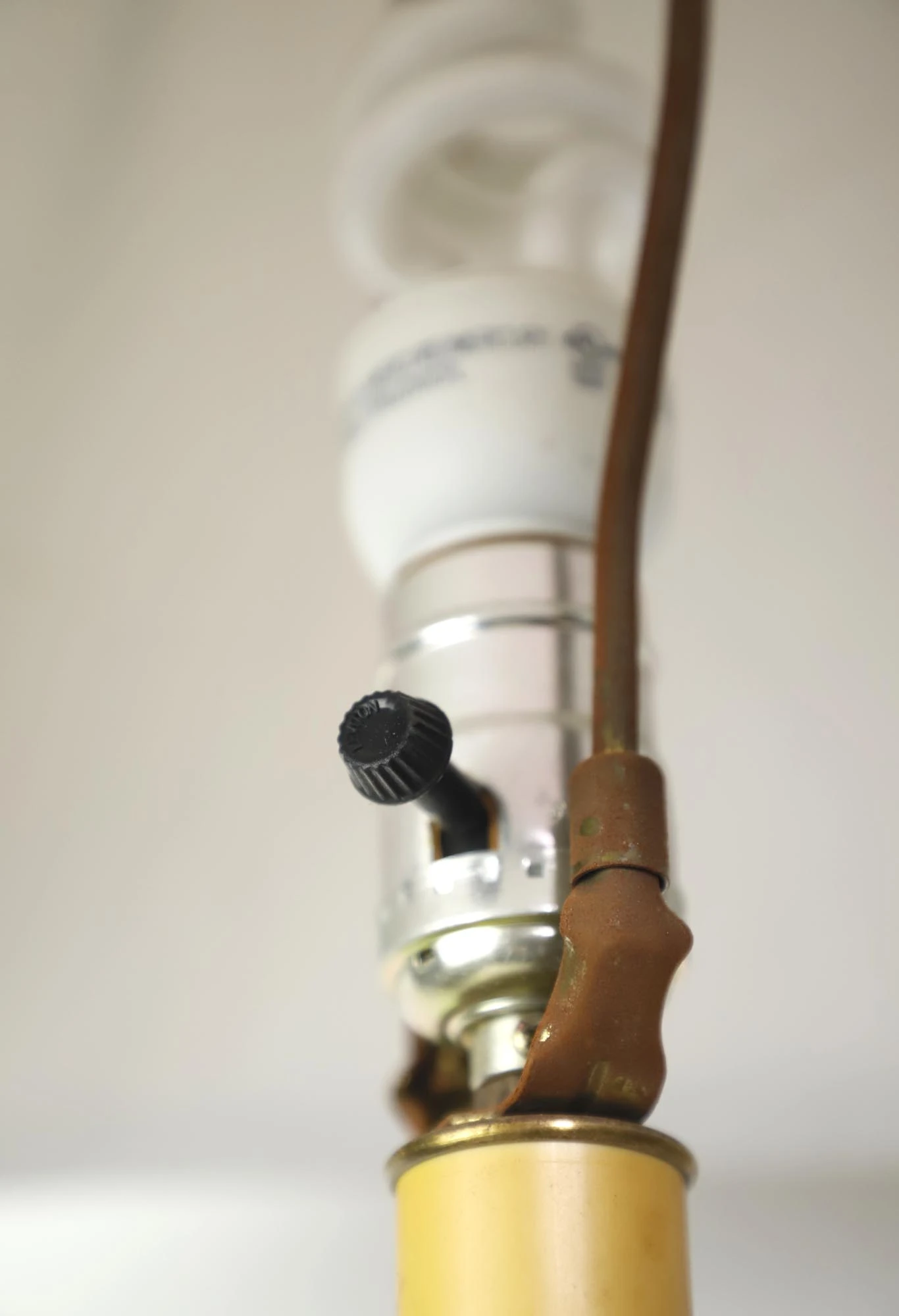 Pair Of Traditional Ribbed Patina Brass Table Lamps 7 Pair Of Traditional Ribbed Patina Brass Table Lamps - Image 5