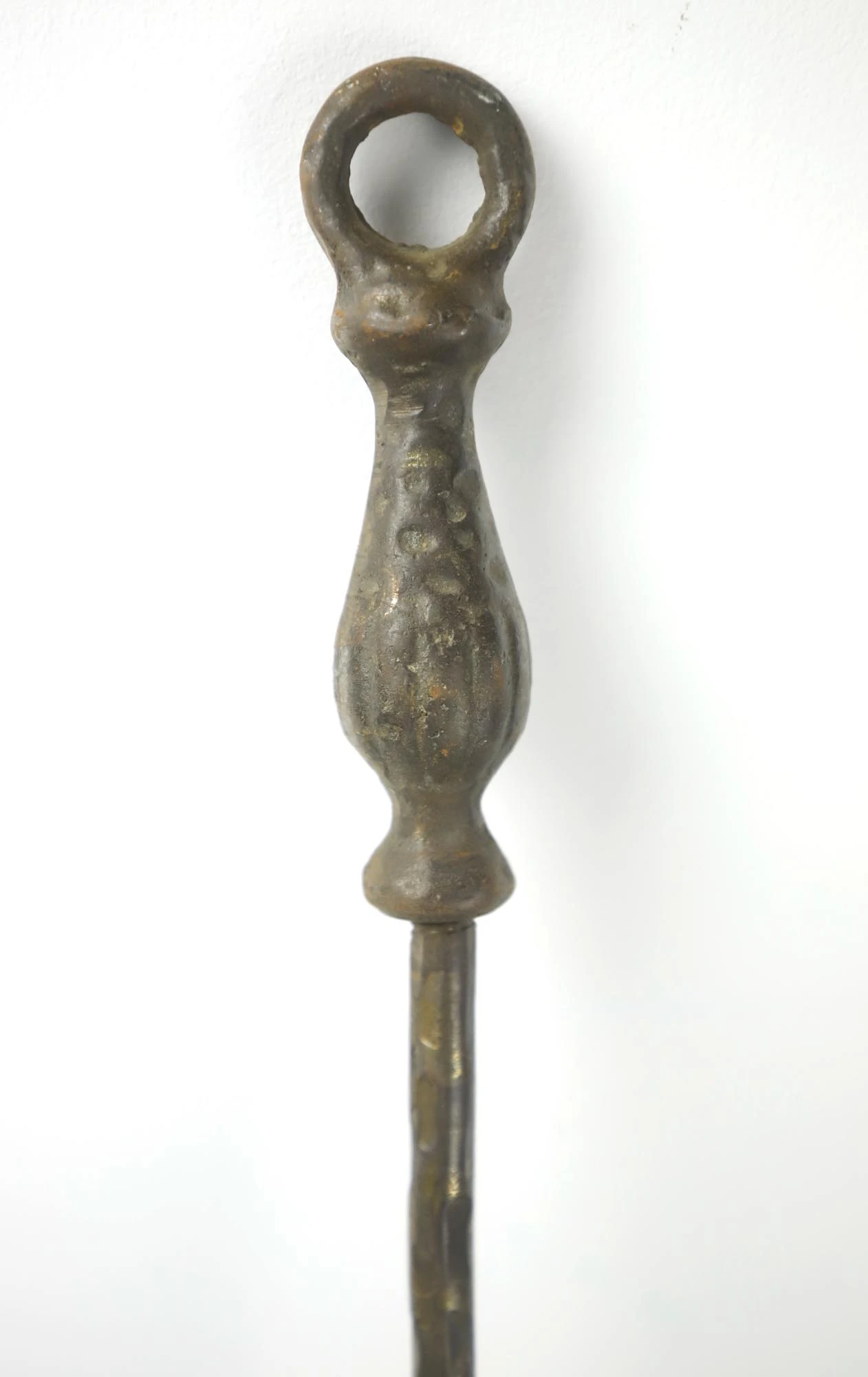 Set Of 3 Antique Matching Cast Iron Fireplace Tools 11 Set Of 3 Antique Matching Cast Iron Fireplace Tools - Image 9