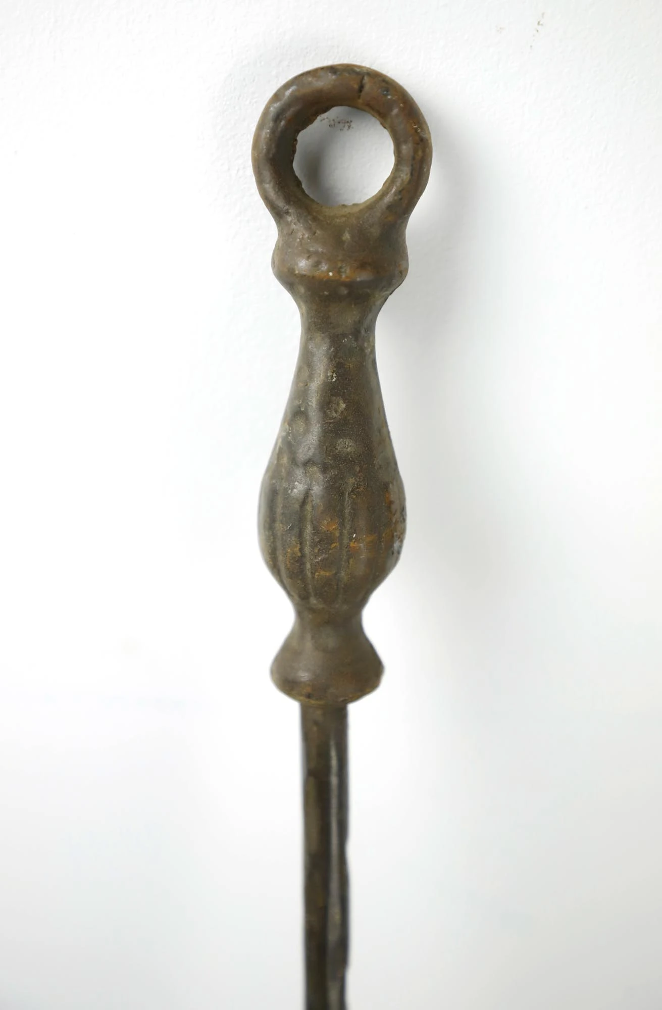 Set Of 3 Antique Matching Cast Iron Fireplace Tools 12 Set Of 3 Antique Matching Cast Iron Fireplace Tools - Image 10