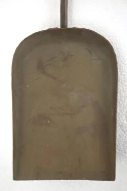 Pair Of Antique Iron Broom & Pan Fireplace Set 12 Pair Of Antique Iron Broom & Pan Fireplace Set -OGT Sale Store q280019 05