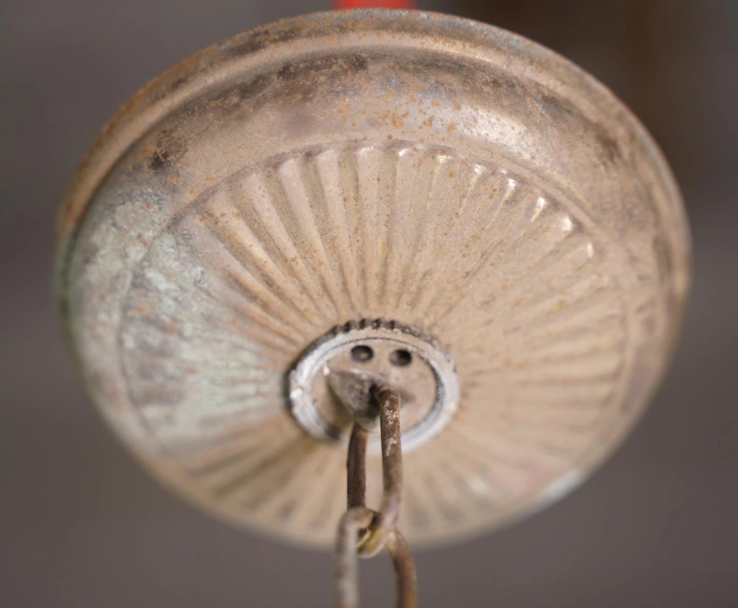 Vintage Tiffany Style Stained Yellow & Brown Glass Pendant Light 14 Vintage Tiffany Style Stained Yellow & Brown Glass Pendant Light - Image 12