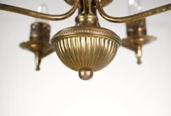 Antique Traditional 5 Arm Brass Chandelier 20 Antique Traditional 5 Arm Brass Chandelier -OGT Sale Store q280062 07