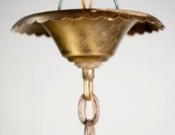 Antique Traditional 5 Arm Brass Chandelier 24 Antique Traditional 5 Arm Brass Chandelier -OGT Sale Store q280062 11