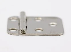 Pair Of Chromed Steel Face Mount 1.75 X 1.5 Cabinet Hinges 11 Pair Of Chromed Steel Face Mount 1.75 X 1.5 Cabinet Hinges -OGT Sale Store q280207 04