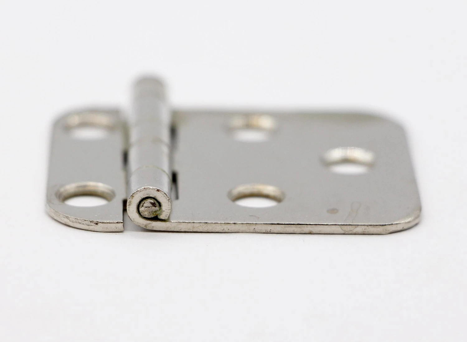 Pair Of Chromed Steel Face Mount 1.75 X 1.5 Cabinet Hinges 6 Pair Of Chromed Steel Face Mount 1.75 X 1.5 Cabinet Hinges - Image 4