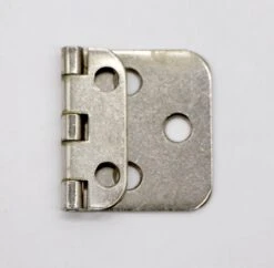 Pair Of Chromed Steel Face Mount 1.75 X 1.5 Cabinet Hinges 12 Pair Of Chromed Steel Face Mount 1.75 X 1.5 Cabinet Hinges -OGT Sale Store q280207 05