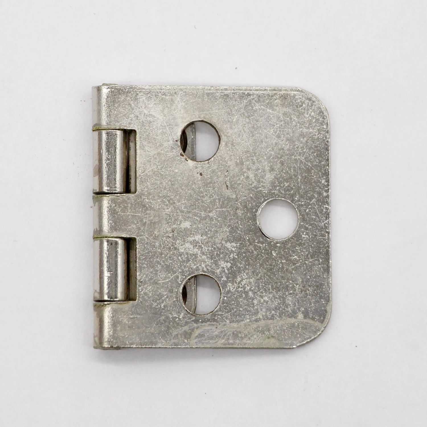 Pair Of Chromed Steel Face Mount 1.75 X 1.5 Cabinet Hinges 8 Pair Of Chromed Steel Face Mount 1.75 X 1.5 Cabinet Hinges - Image 6
