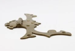 Pair Vintage Brass Door Strap Cabinet Furniture Hinges 13 Pair Vintage Brass Door Strap Cabinet Furniture Hinges -OGT Sale Store q280212 05