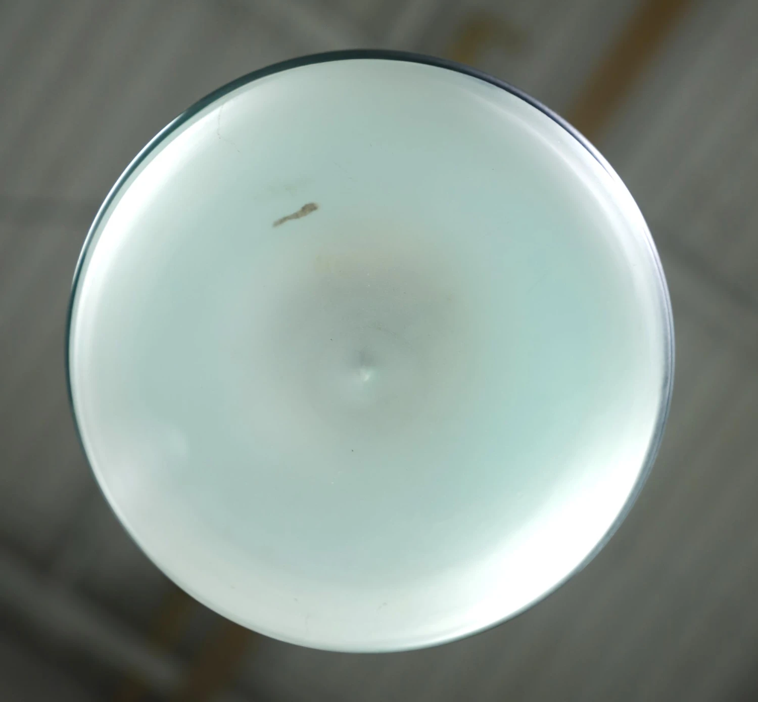 Industrial Green Frosted Globe Glass Brass Pendant Light 8 Industrial Green Frosted Globe Glass Brass Pendant Light - Image 6