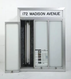 Reclaimed 172 Madison Avenue Aluminum Marquis Display -OGT Sale Store q280279 07
