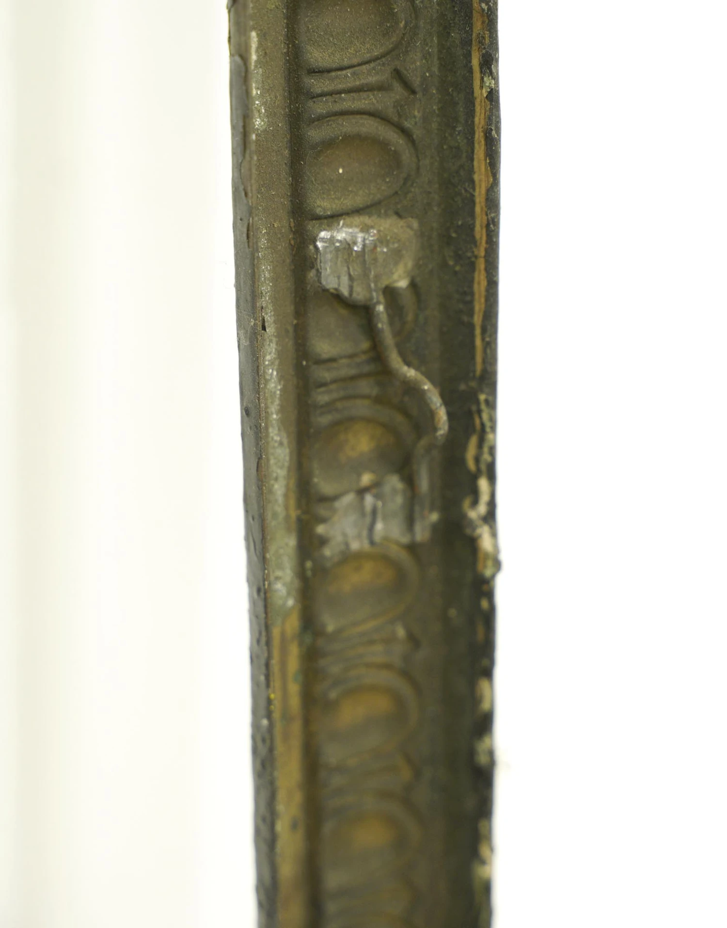 Reclaimed Black Cast Iron Ornate Fireplace Insert Frame 12 Reclaimed Black Cast Iron Ornate Fireplace Insert Frame - Image 10