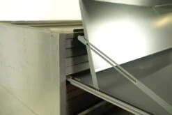 Reclaimed Steel Flat Filing Cabinet With Folding Shelves 19 Reclaimed Steel Flat Filing Cabinet With Folding Shelves -OGT Sale Store q280298 09