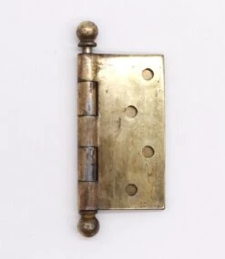 Vintage 4.375 X 4.375 Brass Plated Steel Ball Tip Butt Door Hinge 9 Vintage 4.375 X 4.375 Brass Plated Steel Ball Tip Butt Door Hinge -OGT Sale Store q280344 04