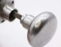 Vintage Brushed Nickeled Brass Passage Door Knob Set 17 Vintage Brushed Nickeled Brass Passage Door Knob Set -OGT Sale Store q280383 07